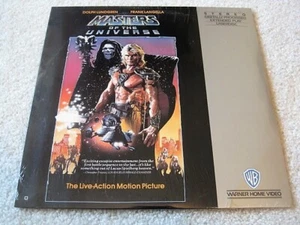 HE-MAN MASTERS OF THE UNIVERSE LASERDISC WERKSEITIG VERSIEGELT (1987) DOLPH LUNDGREN - Bild 1 von 6