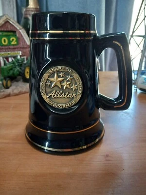 Vintage 1972 Snap-On Tools Allstar Performer Award Beer Stein | Caneca Cerâmica NOVA - Imagem 1 de 4