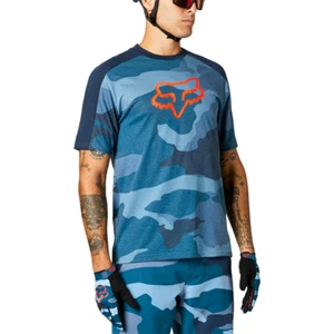 Fox Ranger Drirelease SS Mens MTB Jersey - Black, Grey, Blue, Red (2021) - Picture 1 of 34