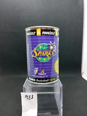 PINNACLE LOS ANGELES SPARKS WNBA BASKETBALL CARDS IN A SEAL TIN CAN - Image 1 of 4