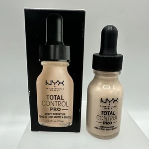 NYX Professional Makeup Total Control Pro Drop Foundation Porcelain TCPDF03 - Picture 1 of 2