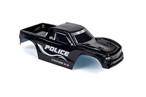 Custom Body Police Sheriff for Traxxas Hoss 4X4 VXL 3S 4WD Truck Shell Cover - Picture 1 of 12