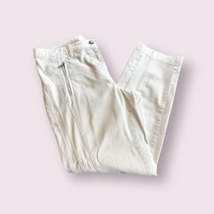Cambio white summer pants sz 10 - Picture 1 of 9
