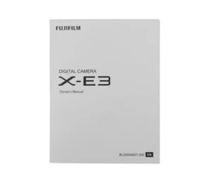 Fujifilm X-E3 Owner's Manual libretto di istruzioni xe3 inglese ENG - Bild 1 von 1