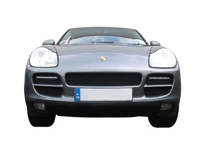 Zunsport Compatible With Porsche Cayenne - Front Grill Set - Black finish (2003 - Image 1 of 4