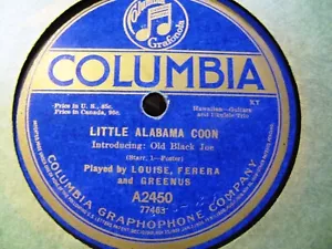 1916 Hawaiian Steel GUITAR Helen LOUISE FERERA Irene Greenus Little Alabama Coon - Picture 1 of 2