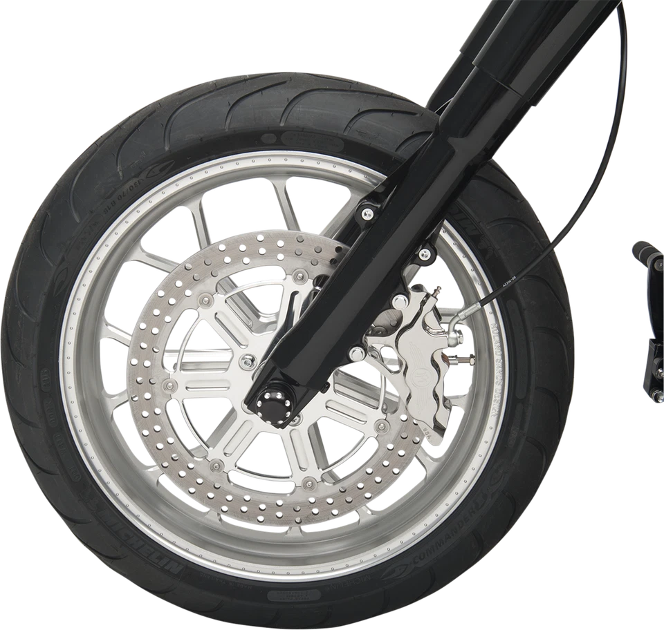 PERFORMANCE MACHINE (PM) 6 Piston Caliper - 13" - Left - Chrome 0051-2917-CH - Image 1 of 1