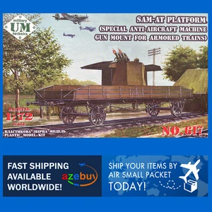 Installazione mitragliatrice per treni blindati kit modello plastica scala 1/72 UMT 617 - Foto 1 di 12