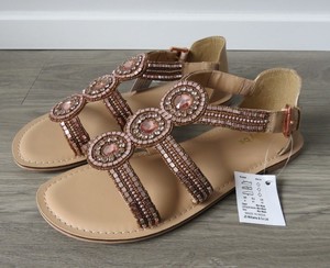 Simply Be Gold Sandals for Women for 