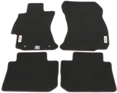2015-2019 Subaru WRX STi Carpets Floor Mats Black w/ STi Logo OEM NEW J501SVA100 - Image 1 of 2