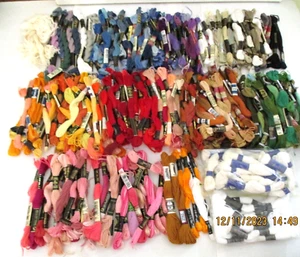 330+ NEW SKEINS ANCHOR/DMC/OTHER COTTON CROSS STITCH/EMBROIDERY FLOSS & 50+ USED - Picture 1 of 12