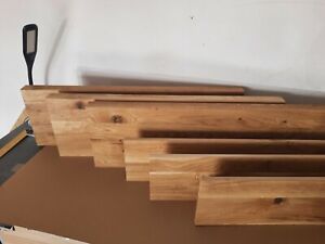 rustic oak stair cladding - brushed and oiled