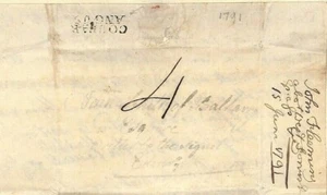 GB ENTIRE LETTER SCOTLAND *Coupar Angus* 1791 {samwells-covers} MS3762 - Picture 1 of 6