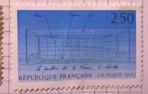 France stamps - Expo '92 World's Fair, Seville 2,50 franc 1992 Sg:FR 3063 - Picture 1 of 1