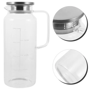 Large Capacity Cold Water Jug Travel Ice Tea Pitcher for Fridge Pot - Picture 1 of 12