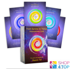 FROM SURVIVE TO THRIVE EMPOWERMENT CARDS ANIMAL DREAMING SHARON TAL ESOTERIC NEW