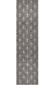 Terrace 5502 Black Runner by Rug Culture-300X80CM - RUNNER - Picture 1 of 1