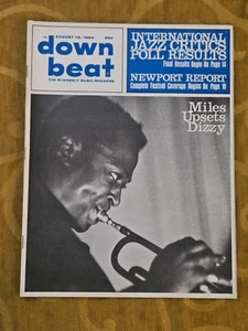 DOWN BEAT MAGAZINE AUGUST 13, 1964 MILES UPSETS DIZZY - Picture 1 of 9