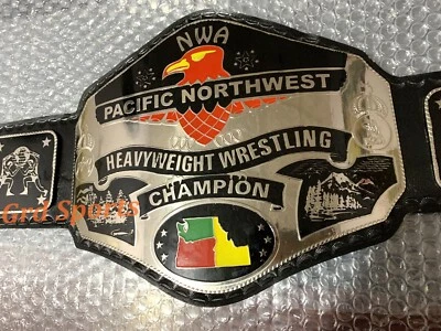 Cinturón de Campeonato de Lucha Peso Pesado NWA Pacific Northwest Talla Adulto Foto 1 de 4