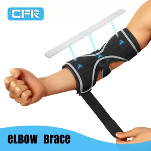 Elbow Brace for Cubital Tunnel Syndrome Adjustable Elbow Splint Arm Ulnar Nerve - Picture 1 of 10