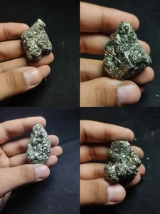 Racimos de pirita cruda natural - intrincadas formaciones cristalinas, tamaños variados - Imagen 1 de 21