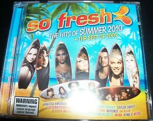 So Fresh The Hits Of Summer 2010 + The Best Of 2009 CD – Like New 