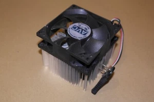 aluminium Heatsink & Fan for AM2 FM1 939 940 754 4 pin 65 mm height - Afbeelding 1 van 3