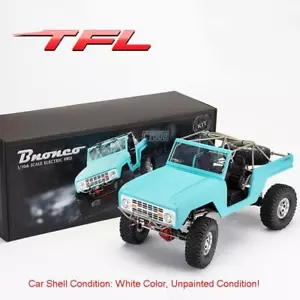 TFL RC 1/10 Scale SCX10 Crawler NOT Painting Shell Metal Chassis Model Cars 4WD - Picture 1 of 12
