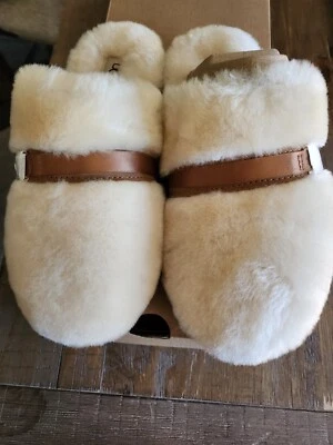 Ugg Australia Women's Dalla Metal Graphic Slipper Natural Size 9 - Image 1 of 4