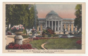 *** Wiesbaden _ Cure-Salle avec jardin de fleurs *** SD - CPA 2068 - Imagen 1 de 2