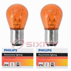 2 pc Philips Parking Light Bulbs for Chrysler 300 Cordoba Imperial LeBaron px