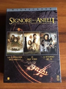 24/06 COFANETTO DVD IL SIGNORE DEGLI ANELLI - TRILOGIA - Foto 1 di 4