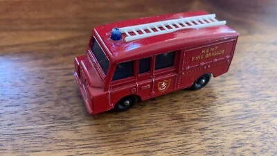 57-C2 Near MINT!! Land Rover Fire Truck Lesney Matchbox circa '66 - Image 1 of 4