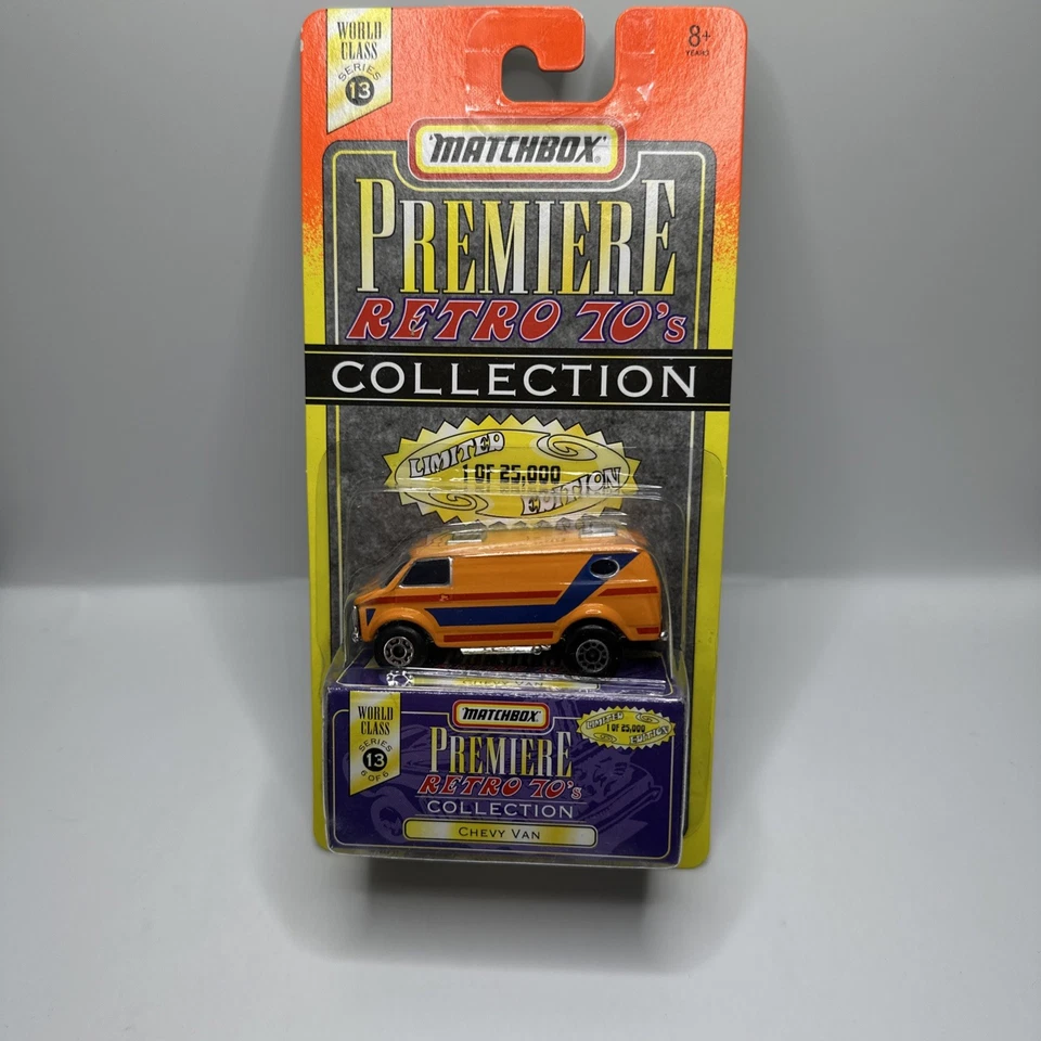 SCARCE Matchbox Premiere Retro 70's Collection Big Banger Red 1 of 25 000