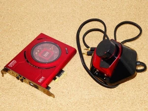Creative Sound Blaster Zx SB-ZX SB1500 + SB1520 [PCI-Express]  Used/Tested - Picture 1 of 5