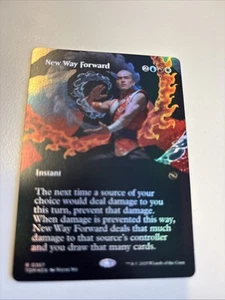New Way Forward Magic The Gathering Foil Full Art R367 Tarkir  - Bild 1 von 3