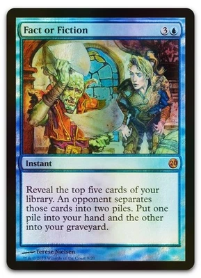 Fact or Fiction #9 (Foil) (LP) From the Vault: Twenty V13 Magic MTG - Image 1 of 2