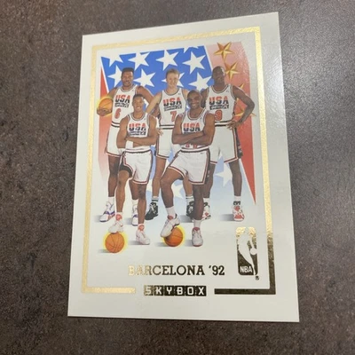 Skybox 1992 EE. UU. Baloncesto Barcelona 92 Jordan, Bird, Barkley, Magic, etc. Foto 1 de 4