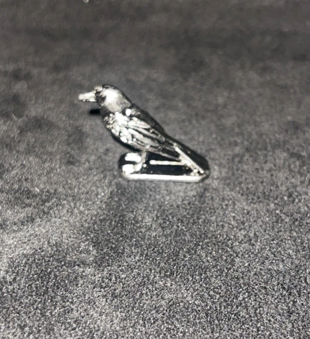 Monopoly Juego de Tronos Juego de Mesa Pieza de Repuesto Fichas Pájaro de Peltre Foto 1 de 4