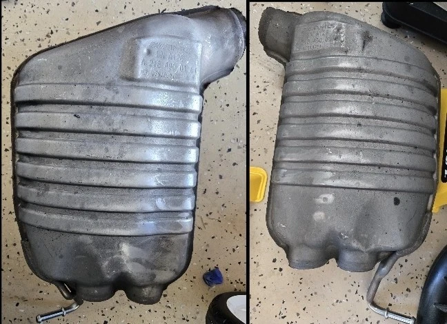 Silenciador de escape izquierdo y izquierdo OEM Mercedes W212 E63 W218 CLS63 AMG  Foto 1 de 4