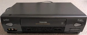 Toshiba M655 4 cabezales Hi-Fi estéreo VCR VHS SIN control remoto PROBADO 25 - Imagen 1 de 13