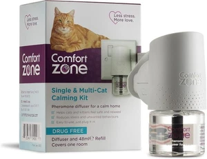 Comfort Zone Calming Pheromone Diffuser Starter Kit, for a Calm Single or Multi- - Picture 1 of 5