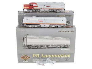 Juego de locomotora diésel Proto 2000 920-40101 HO ATSF PA/PB con luz Marte MT/caja - Imagen 1 de 6