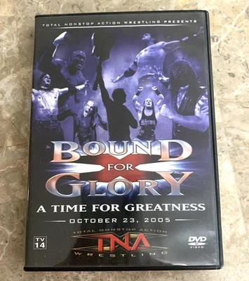 TNA Wrestling Bound for Glory DVD Total Nonstop Action October 23rd, 2005 PPV! Foto 1 de 4