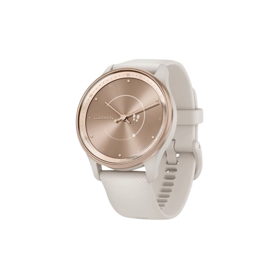 Garmin VIVOMOVE TREND Aktivitätstracker creme 40 mm Hybrid-Smartwatch - Bild 1 von 1
