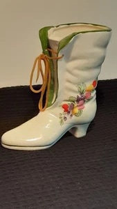 Florero Bota Zapato Porcelana Vintage Inarco Fruta Japón Decoración 6"x5" - Imagen 1 de 14