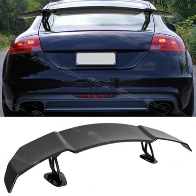 For Audi TT TTS TTRS 98-25 55" Carbon Rear Trunk GT Style Racing Spoiler Wing - Image 1 of 4