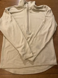 US Army GEN 3 Cold Weather Mid Weight Waffle Shirt Desert Sand Small Regular - Picture 1 of 9