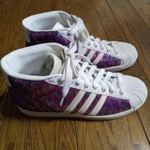 Adidas Jeremy Scott High Cut Sneaker US10 Lila Glitzer Pailletten Design G00904 - Bild 1 von 7