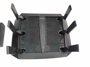 Netgear R8000 Nighthawk X6 AC3200 Tri-Band WiFi Router Black - Picture 1 of 4